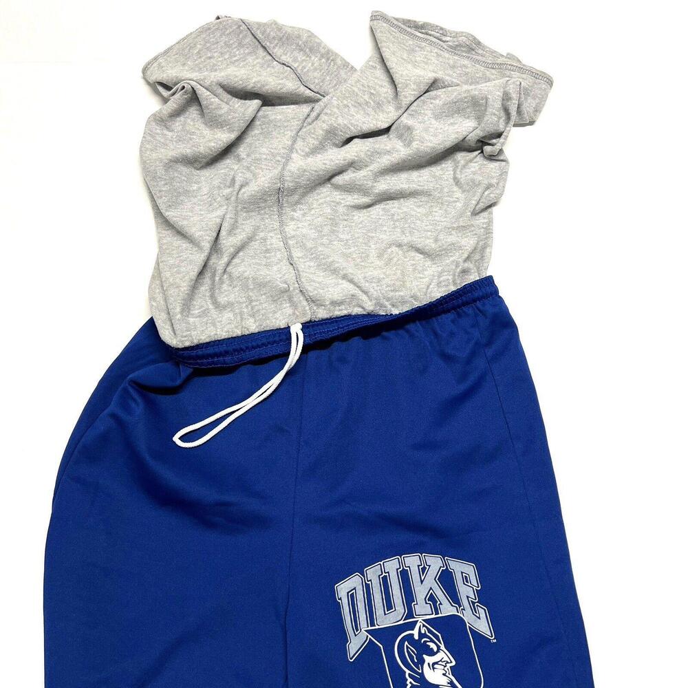 Vintage Duke University Blue Devils Dodger Sweat Shorts Lined Sz XL Made In USA - Picture 8 of 11